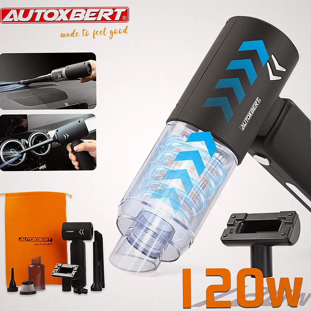 3in1 Car Home 120W Vacuum Cleaner Air Blower Cordless Handheld Rechargeable Mini