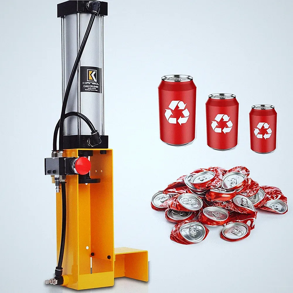 Air Powered Can Crusher for 12oz/16oz/24oz Aluminum Cans – Wall Mounted Pn