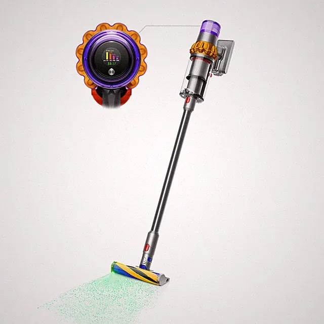 Dyson V15 Detect Total Clean Extra | Yellow/Nickel | Refurbished