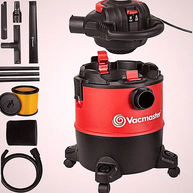 Vacmaster 6 Gallon Wet Dry Shop Car Vacuum Cleaner W/ 190 MPH Detachable Blower